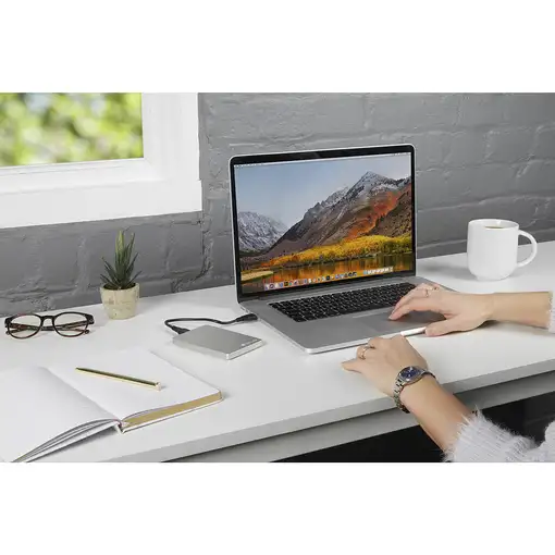Verbatim Disco duro portátil Store 'n' Go ALU Slim 1 TB Plata