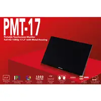 Verbatim 49593 pantalla para PC 43,9 cm (17.3") 1920 x 1080 Pixeles Full HD LCD Pa
