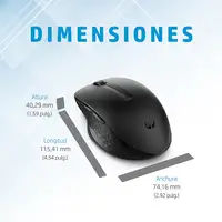 HP Ratón inalámbrico multidispositivo 435