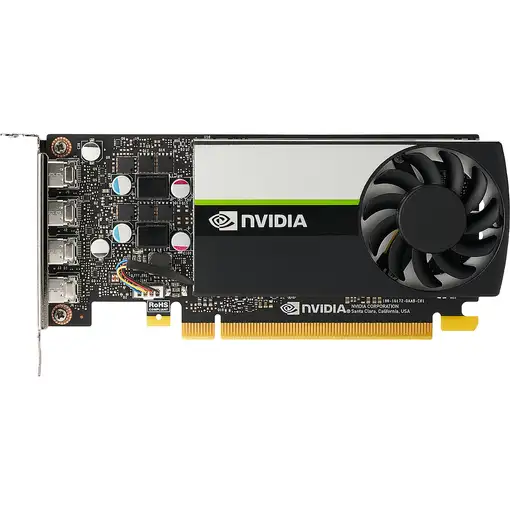 HP Tarjeta gráfica NVIDIA T1000 de 8GB con 4 puertos mDP (Mini DisplayPort™)