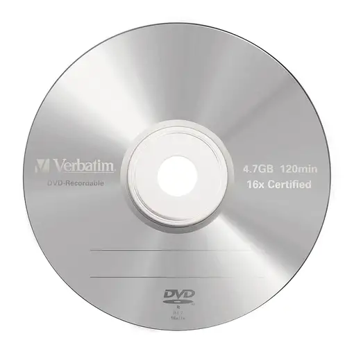 Verbatim DVD-R Matt Silver 4,7 GB 5 pieza(s)