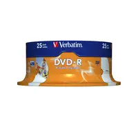 Verbatim 43538 DVD en blanco 4,7 GB DVD-R 25 pieza(s)