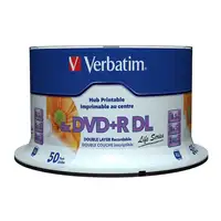 Verbatim 97693 DVD en blanco 8,5 GB DVD+R DL 50 pieza(s)