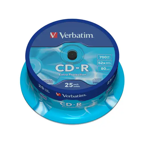 Verbatim CD-R Extra Protection 700 MB 52x 25 pieza(s)
