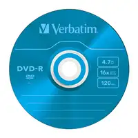 Verbatim DVD-R Colour 4,7 GB 5 pieza(s)