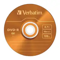 Verbatim DVD-R Colour 4,7 GB 5 pieza(s)
