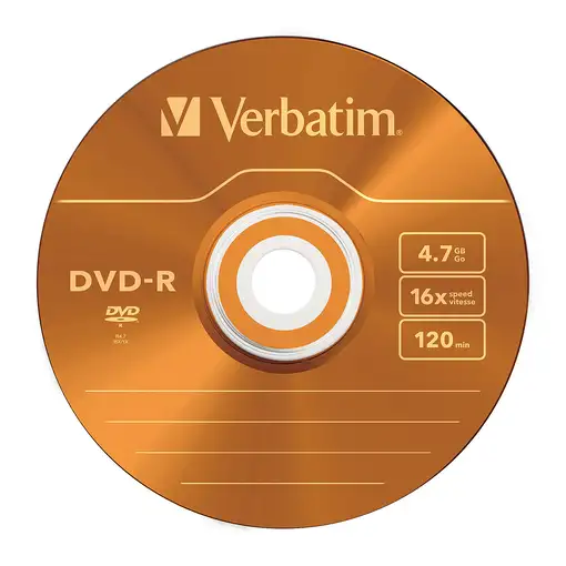 Verbatim DVD-R Colour 4,7 GB 5 pieza(s)