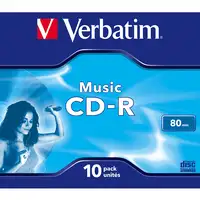 Verbatim Music CD-R 700 MB 16x 10 pieza(s)