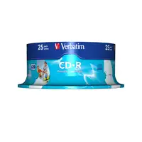 Verbatim CD-R AZO Wide Inkjet Printable 700 MB 52x 25 pieza(s)