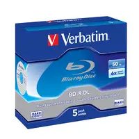 Verbatim 43748 disco blu-ray lectura/escritura (BD) BD-R 50 GB 5 pieza(s)