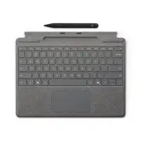 Microsoft 8X8-00175 teclado para móvil QWERTY Español Microsoft Cover port Platino