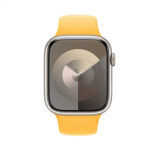 Apple Correa deportiva amarillo solar (45 mm) - Talla S/M