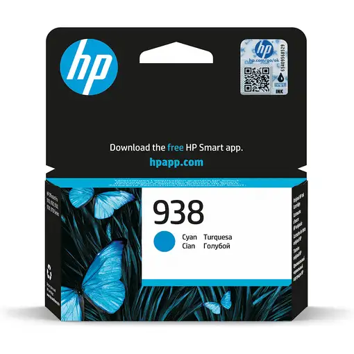 HP Cartucho de Tinta Original 938 cian