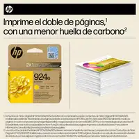 HP Cartucho de Tinta Original EvoMore 924e amarilla