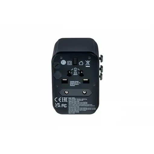 Verbatim 49545 adaptador de enchufe eléctrico Universal
