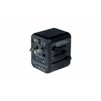 Verbatim 49544 adaptador de enchufe eléctrico Universal Negro