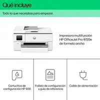 HP OfficeJet Pro 9720e Inalámbrico All-in-One Color Impresora, Impresión a doble c