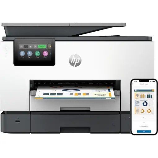 HP OfficeJet Pro 9130b Inalámbrico All-in-One Color Impresora, Impresión a doble c