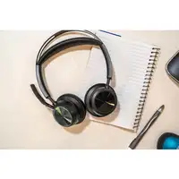 POLY Auriculares Voyager Focus 2 USB-C-C + adaptador USB-C/A