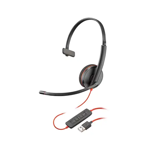 POLY Auriculares Blackwire 3210 monaural USB-A (paquete)