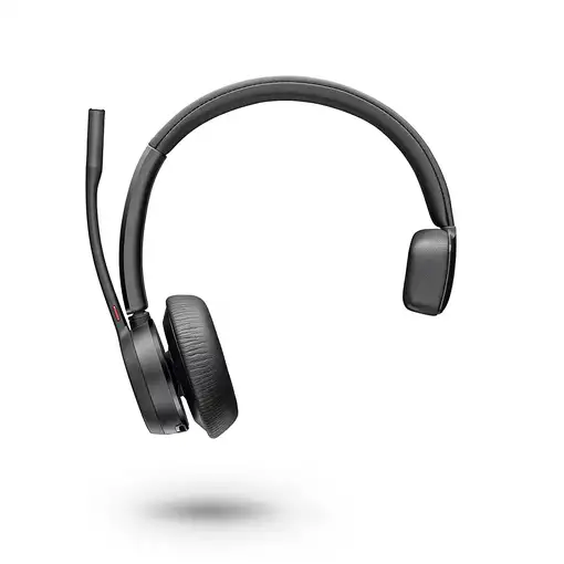 POLY Auriculares Voyager 4310 USB-A con certificación para Microsoft Teams + llave