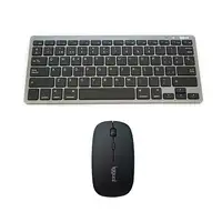 iggual IGG316917+IGG316771 teclado Ratón incluido Bluetooth QWERTY Gris
