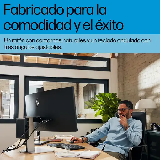HP Combo de teclado y ratón de modo dual 685 Comfort