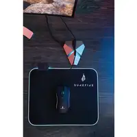 SureFire Silent Flight RGB-320 Alfombrilla de ratón para juegos Negro