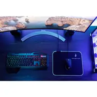 SureFire Silent Flight RGB-320 Alfombrilla de ratón para juegos Negro