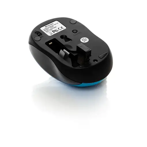 Verbatim Go Nano ratón Ambidextro RF inalámbrico 1600 DPI