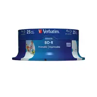 Verbatim 43811 disco blu-ray lectura/escritura (BD) BD-R 25 GB 25 pieza(s)