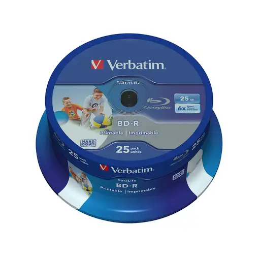 Verbatim 43811 disco blu-ray lectura/escritura (BD) BD-R 25 GB 25 pieza(s)