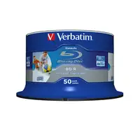 Verbatim 43812 disco blu-ray lectura/escritura (BD) BD-R 25 GB 50 pieza(s)