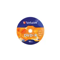 Verbatim DVD-R Matt Silver 16x 4,7 GB 10 pieza(s)