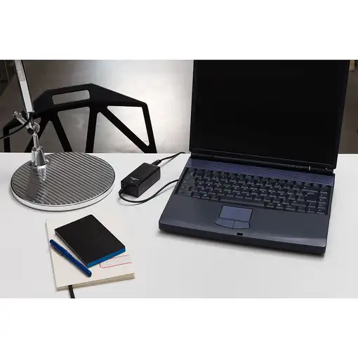 Bluestork PW-NB-90-HP adaptador e inversor de corriente Interior 90 W Negro