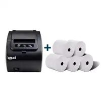 iggual IGG316641+IGG317655 impresora de etiquetas Inyección de tinta térmica 203 x