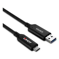 Lindy 43395 cable USB USB 3.2 Gen 1 (3.1 Gen 1) 10 m USB A USB C Negro