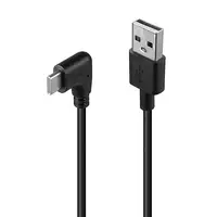Lindy 32000 cable USB USB 2.0 0,5 m USB A USB C Negro