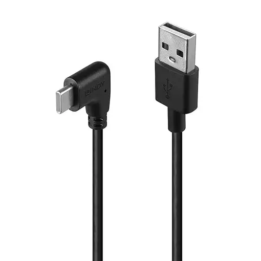Lindy 32000 cable USB USB 2.0 0,5 m USB A USB C Negro
