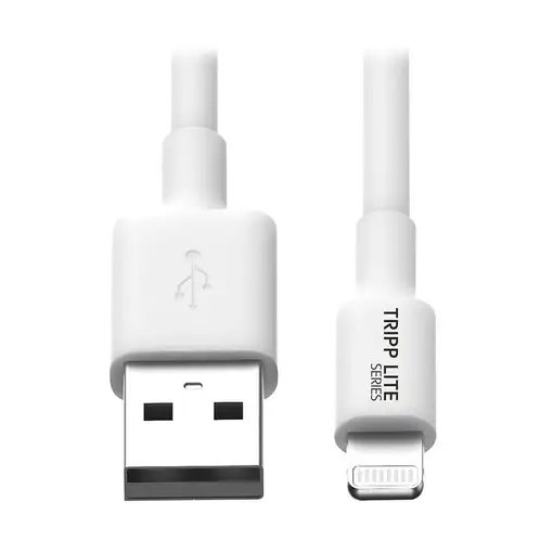 Tripp Lite M100-006-WH Cable de Sincronización y Carga USB A a Lightning, Certific