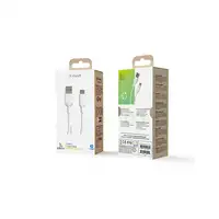Muvit MCUSC0003 cable USB 1,2 m USB A USB C Blanco