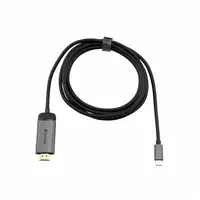 Verbatim 49144 adaptador de cable de vídeo 1,5 m USB Tipo C HDMI Negro, Plata