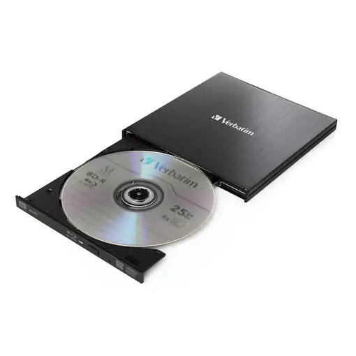 Verbatim External Slimline unidad de disco óptico Blu-Ray RW Negro