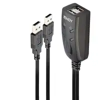 Lindy 32165 interruptor KVM Negro
