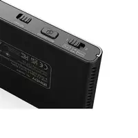 Lindy 43359 base de conexión para disco duro USB 3.2 Gen 2 (3.1 Gen 2) Type-C Negr