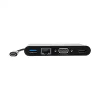 Tripp Lite U444-06N-HV4GUB Adaptador USB 3.1 Gen 1 USB-C, 4K @30Hz - HDMI, VGA, Pu