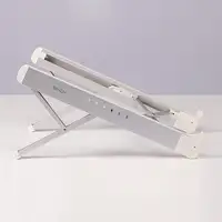 Lindy 20916 soporte para ordenador portátil Plata, Blanco 39,6 cm (15.6")