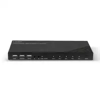 Lindy 32810 interruptor KVM Negro