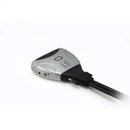 LevelOne KVM de 2 puertos, DVI, USB, Audio
