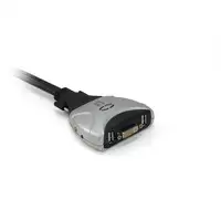 LevelOne KVM de 2 puertos, DVI, USB, Audio